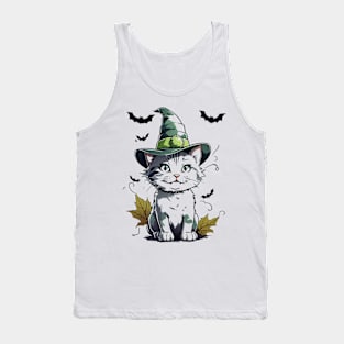 HALLOWEEN CAT Tank Top